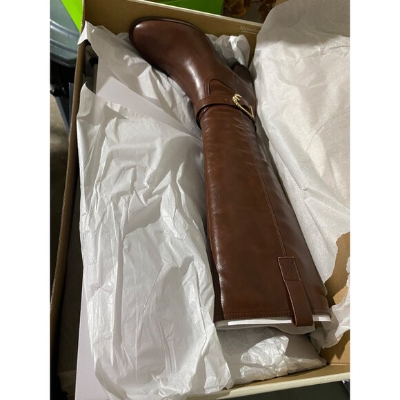 Life Stride Womens Comfort Legend Knee High Block Heel Booties Brown Size 6W NIB - Picture 6 of 6